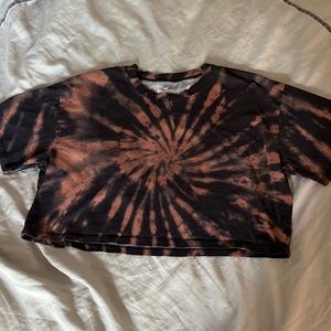 Tie Dye Hollister Crop Top